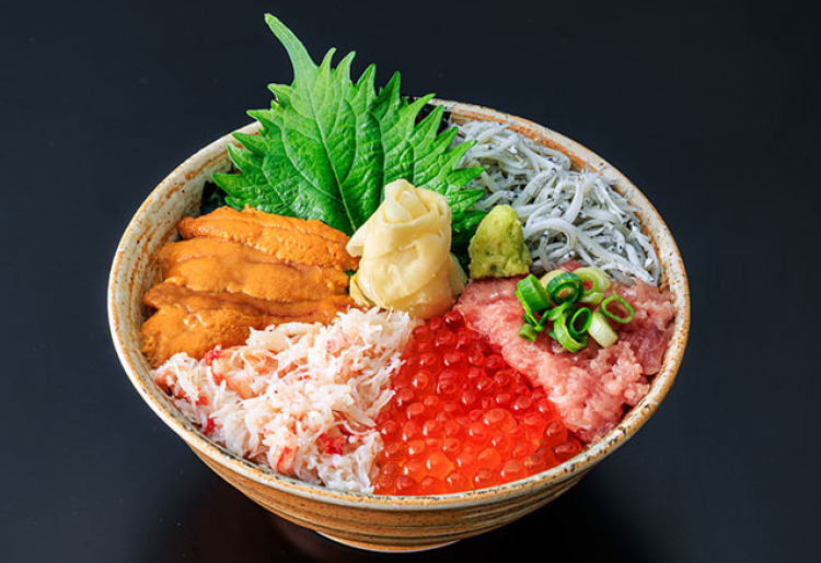 贅沢丼
