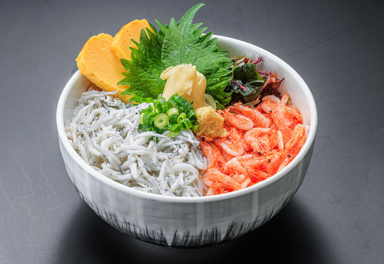 【駿河湾産】 釜揚げしらす桜えび丼