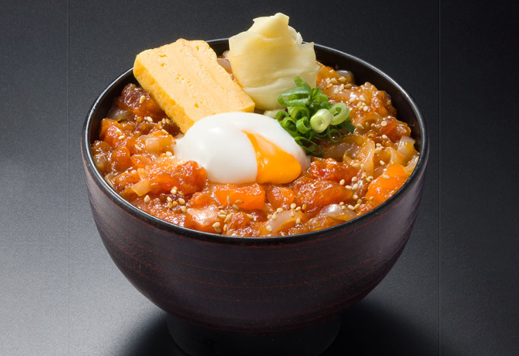 海鮮甘辛ユッケ丼
